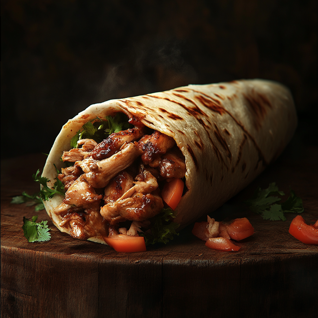 MIDDLE EASTERN CHICKEN SHAWARMA