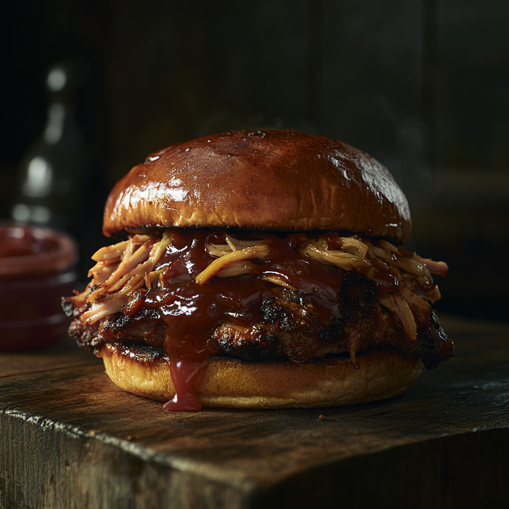 12 HOUR OAK SMOKED PULLED PORK