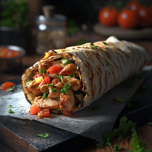 MIDDLE EASTERN CHICKEN SHAWARMA