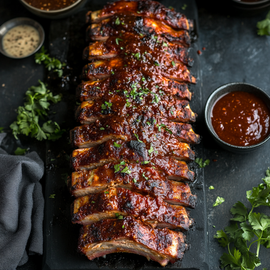 6 HOUR SMOKED PORK LOIN RIBS / BABY BACK RIBS