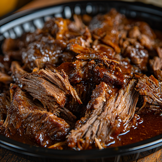 BULK BUY - SLOW COOKED BBQ PULLED BRISKET